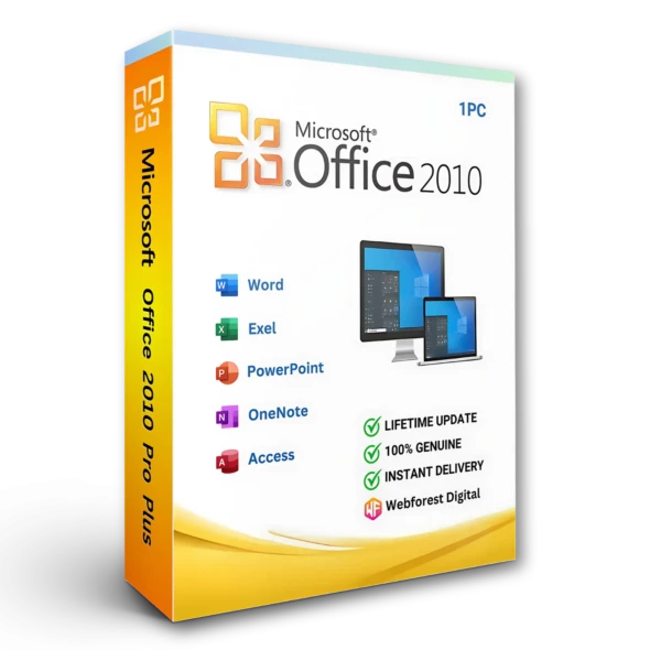 Office 2010 Professional Plus Online Activation Key for 1PC