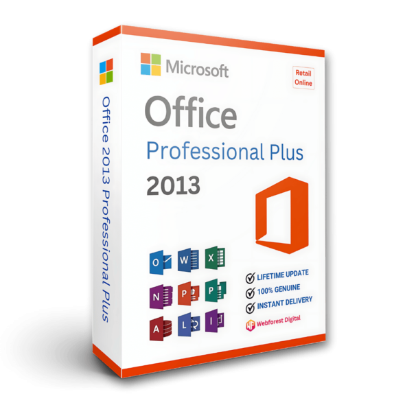 Office 2013 Professional Plus Online Activation Key for 1PC