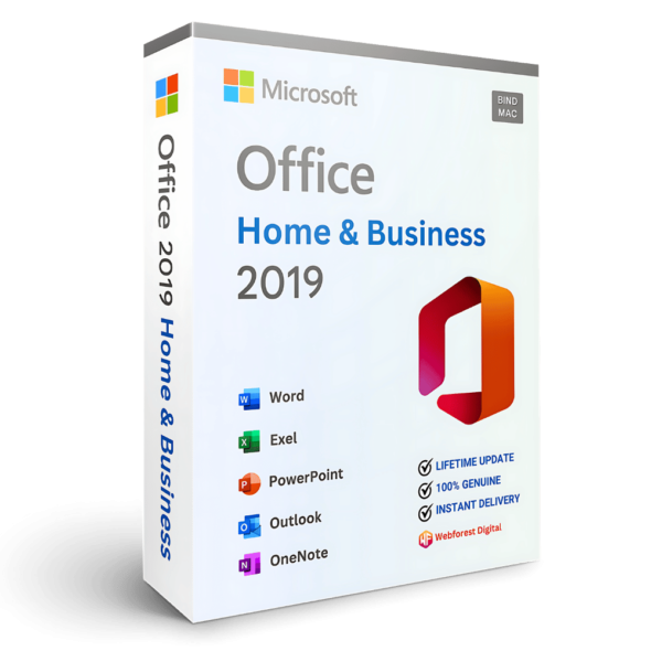 Office 2019 Home & Business BIND Key for 1 MAC