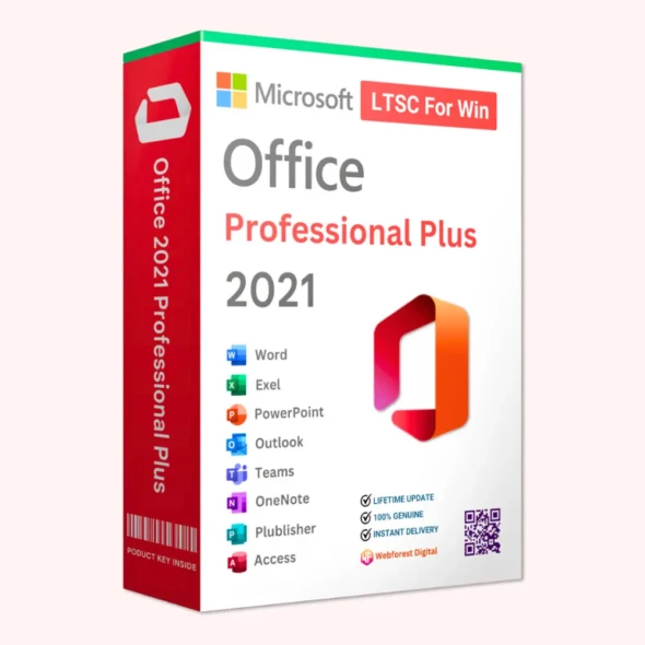 Office 2021 Professional Plus LTSC Online Activation 1 Key For 5PC