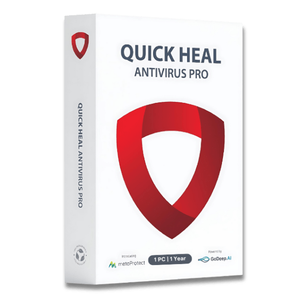 Quick Heal Antivirus Pro 1 PC 1 for Year Updates.