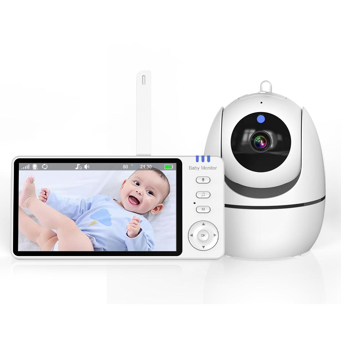 Bébé moniteur avec caméra détection
